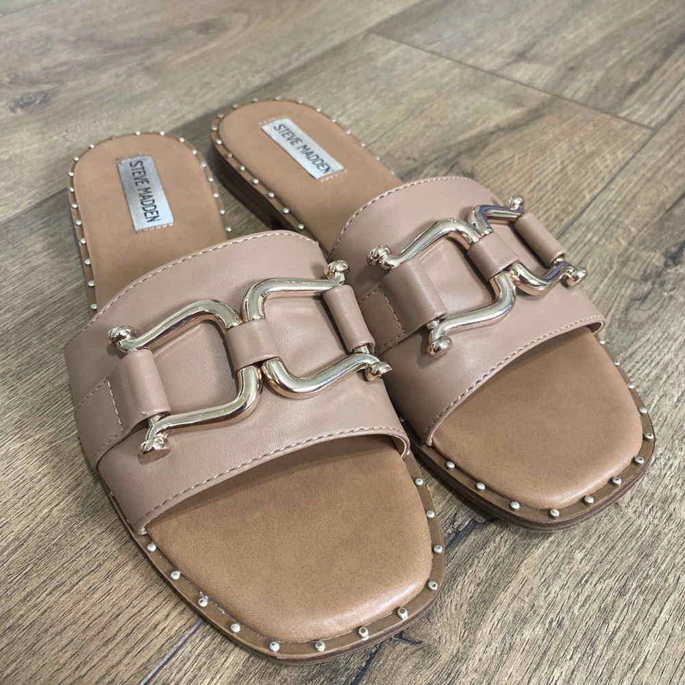 Tan And Brown Steve Madden Slides #Slides #Stevem… - image 2